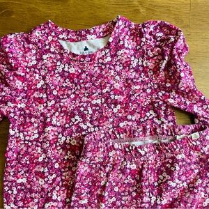 Baby Gap Pink Floral Outfit - Long Sleeve Top & Pants - Brannan’s Favorites